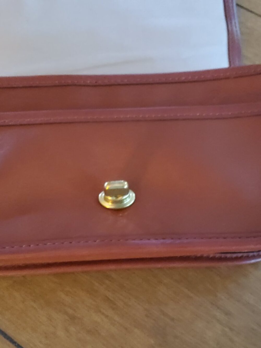 Coach 19914 Legacy Penny Crossbody or Shoulder Bag in Cognac - Picture 5 of 9